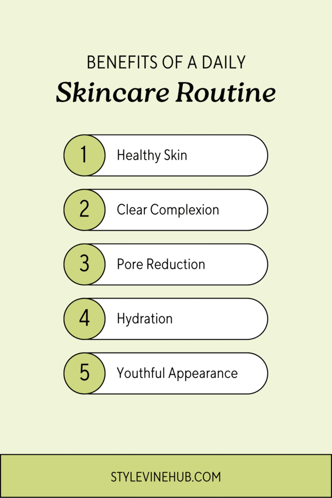 ✨ Unlock the Secrets: 10 Benefits of a Daily Skincare Routine