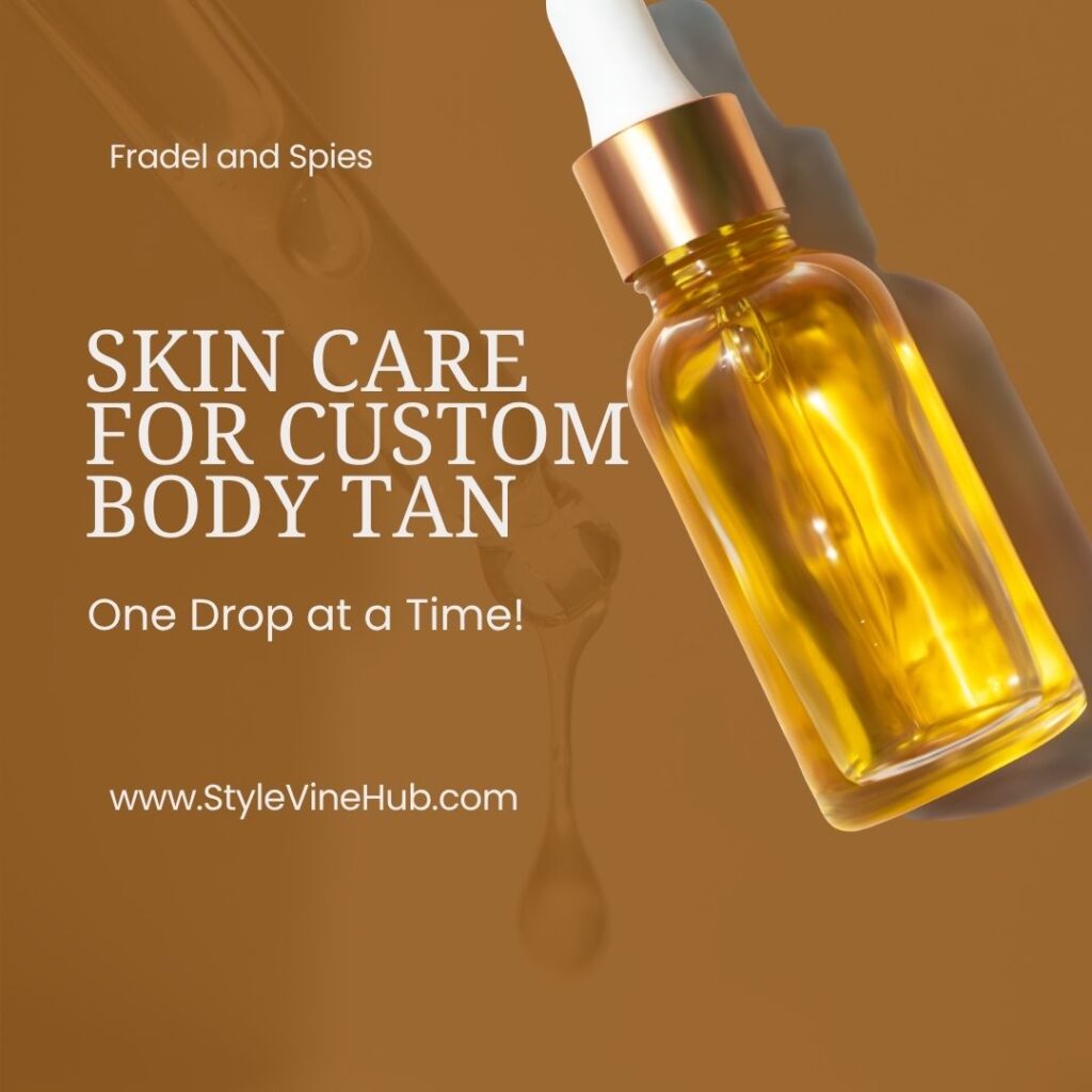 TAN-LUXE THE BODY Self Tan Drops bottle on a clean background, showcasing a luxurious way to achieve a customizable glow.