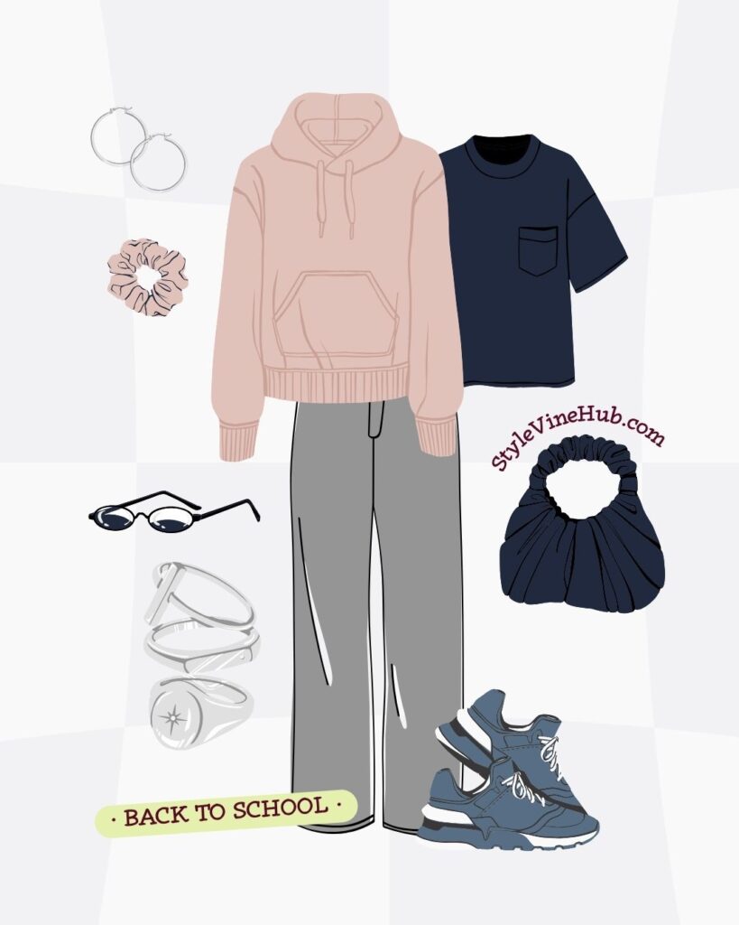 Start the semester in style with outfits that blend comfort, confidence, and fashion-forward vibes! 🎒👟📚