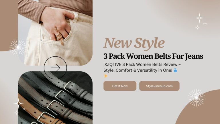 XZQTIVE 3 Pack Women Belts with gold buckles, stylish and versatile leather waist belts for jeans, dresses, and pants.