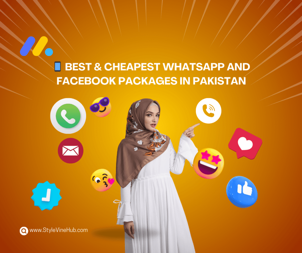 Best and cheapest WhatsApp and Facebook packages in Pakistan for social media data bundles
