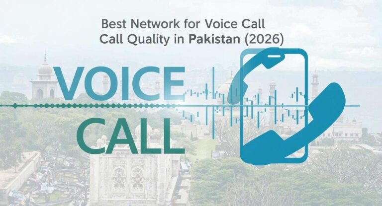 Best network for voice call quality in Pakistan 2026 comparing Jazz Zong Telenor and Ufone