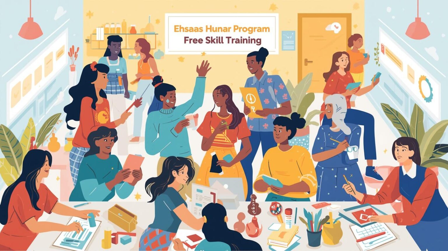 Ehsaas Hunar Program 2026 free skill training and loan support for youth in Pakistan